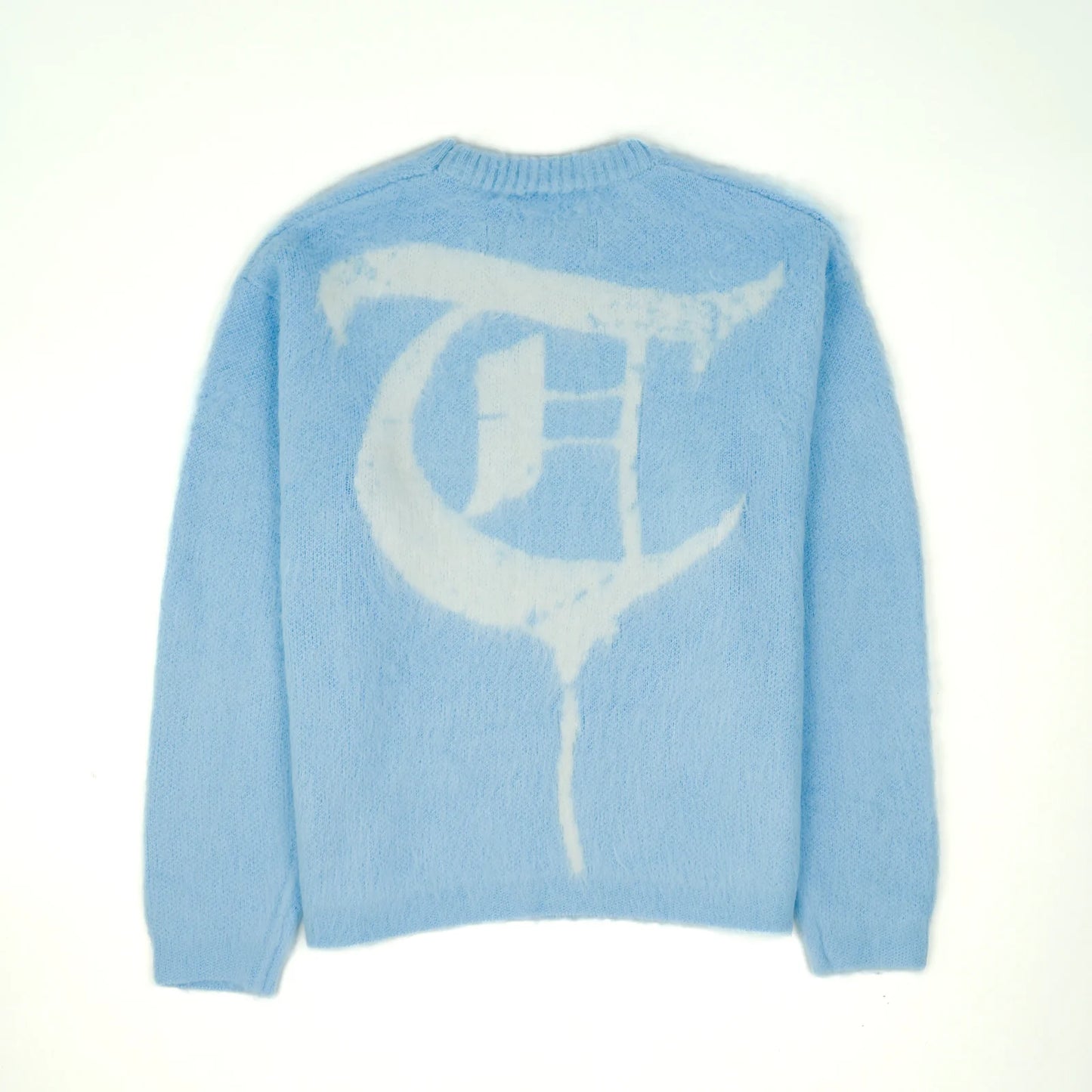 TRNCHS MOHAIR SWEATER mohair sweater, alternate angle, men's streetwear