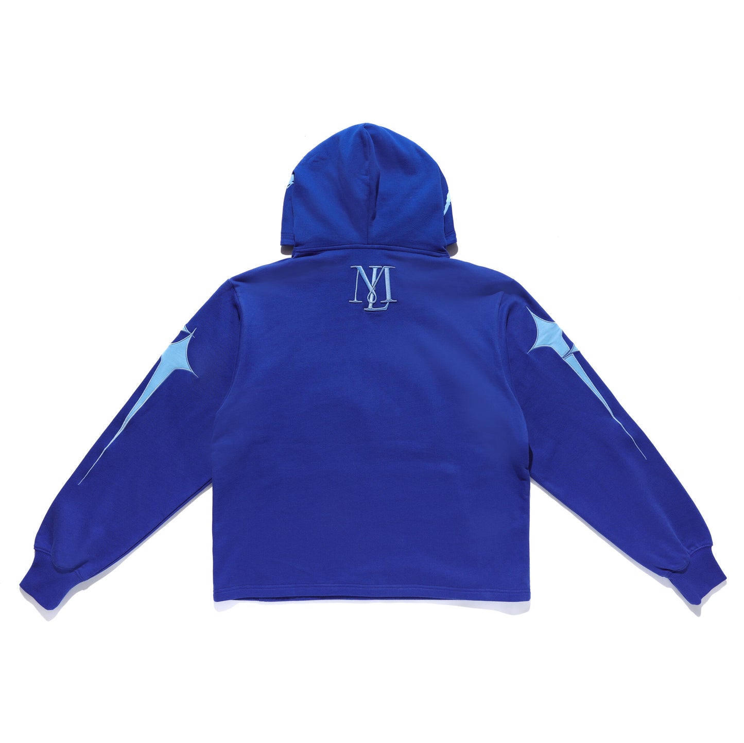 Live Mechanic Tripple P graphic hoodie, alternate angle, men's streetwear