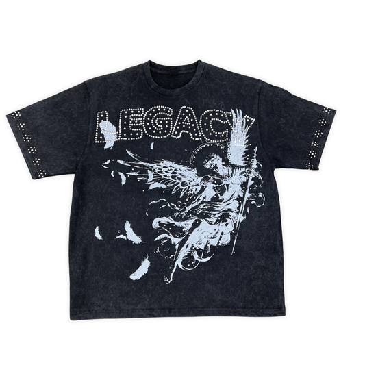 Elite PD Legacy graphic tee, front view, men's streetwear