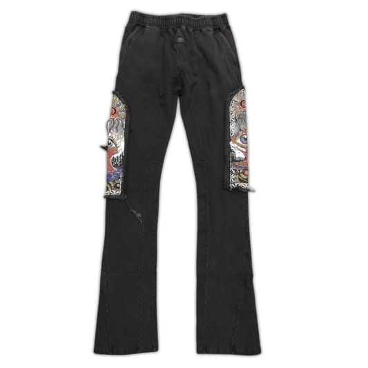 Windows Flare Sweatpants