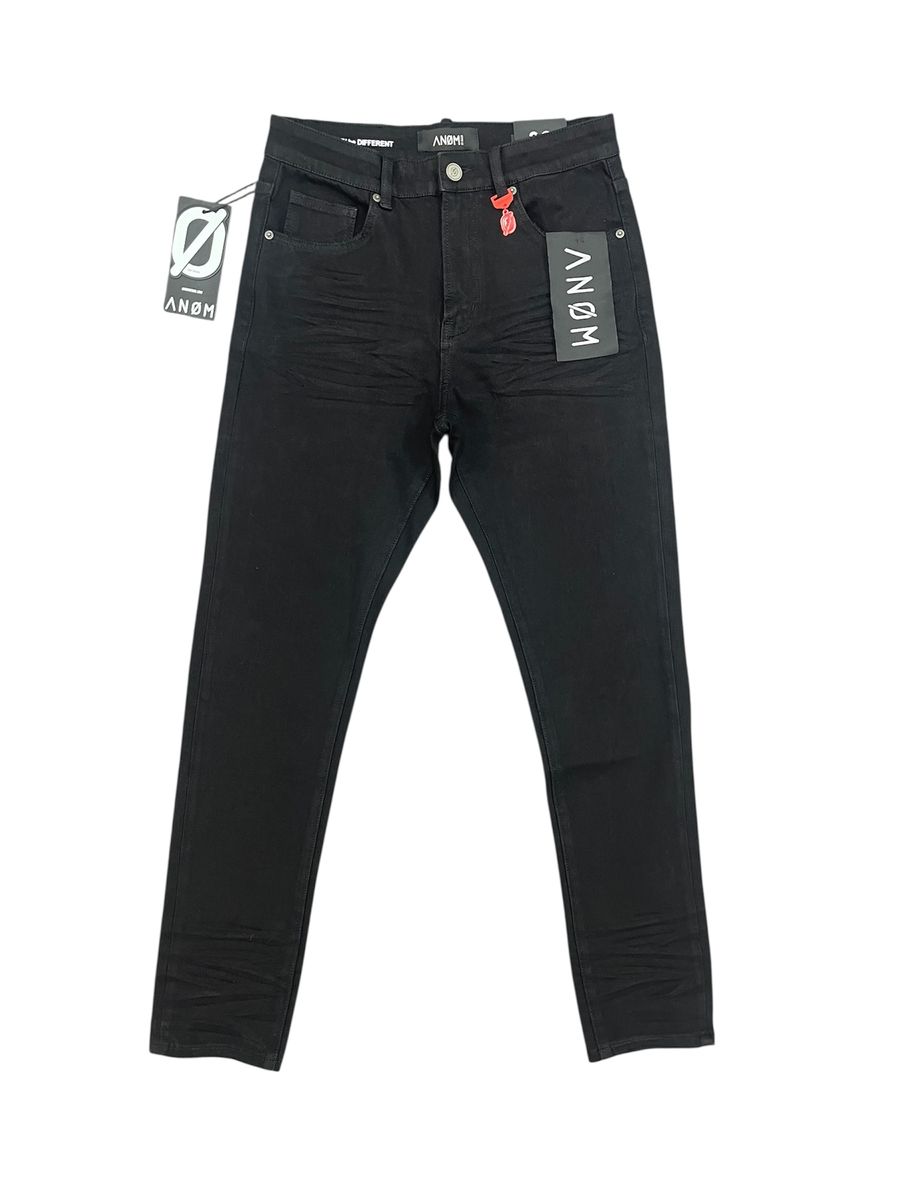 ANOM 360 skinny jeans, front view, men's streetwear