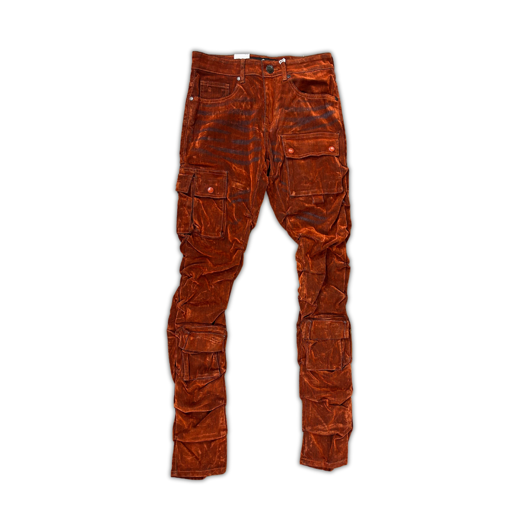 Focus Cargo Pocket cargo jeans, alternate angle, men's streetwear