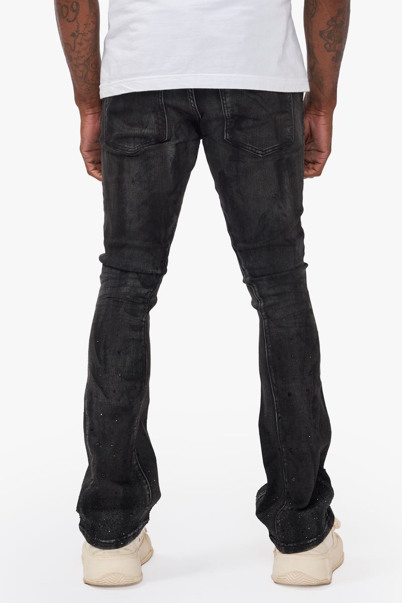 Valabasas Astonish stacked jeans, alternate angle, men's streetwear