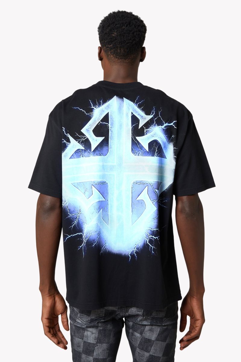 Guapi Black Revived graphic tee, alternate angle, men's streetwear