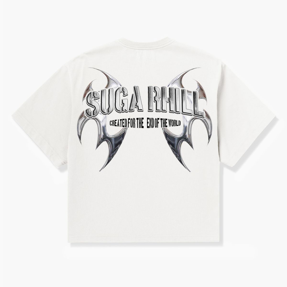 Sugarhill End Of The World graphic tee, alternate angle, men's streetwear