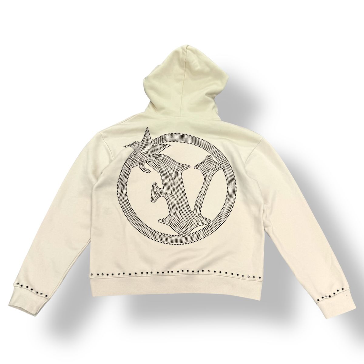 V Tilted Forever graphic hoodie, alternate angle, men's streetwear