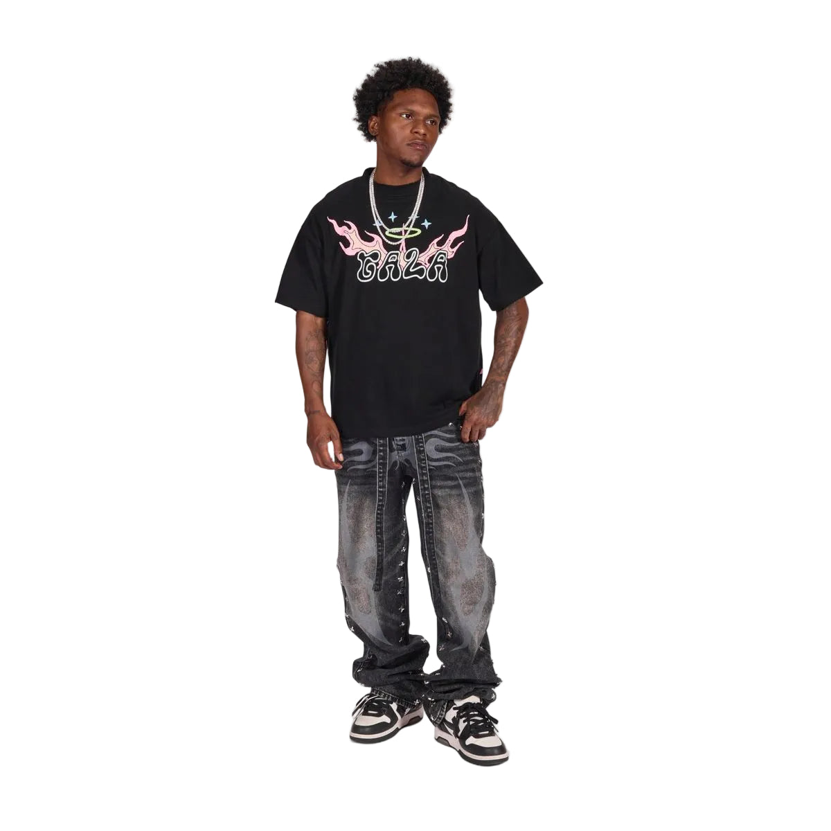 Gala Original Free Entry graphic tee, front view, men's streetwear