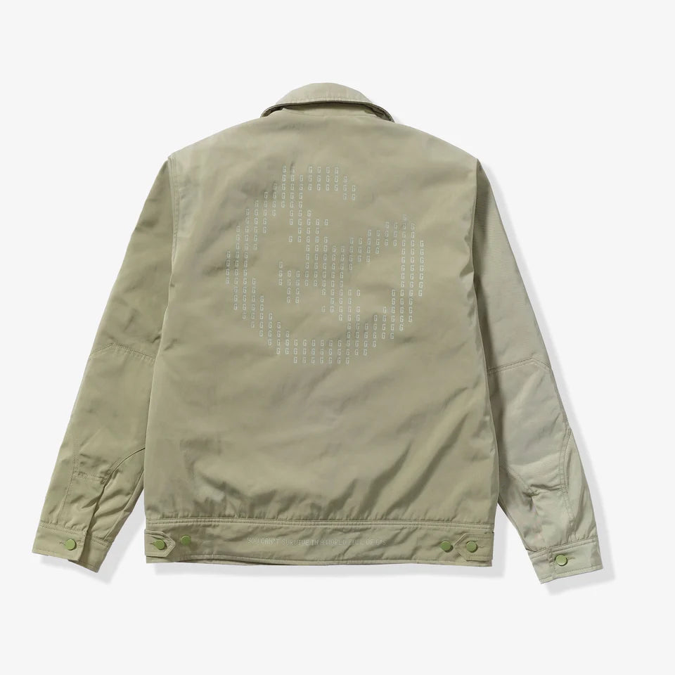Gala Original Team Star Jacket - olive/army jacket, alternate angle, men's streetwear