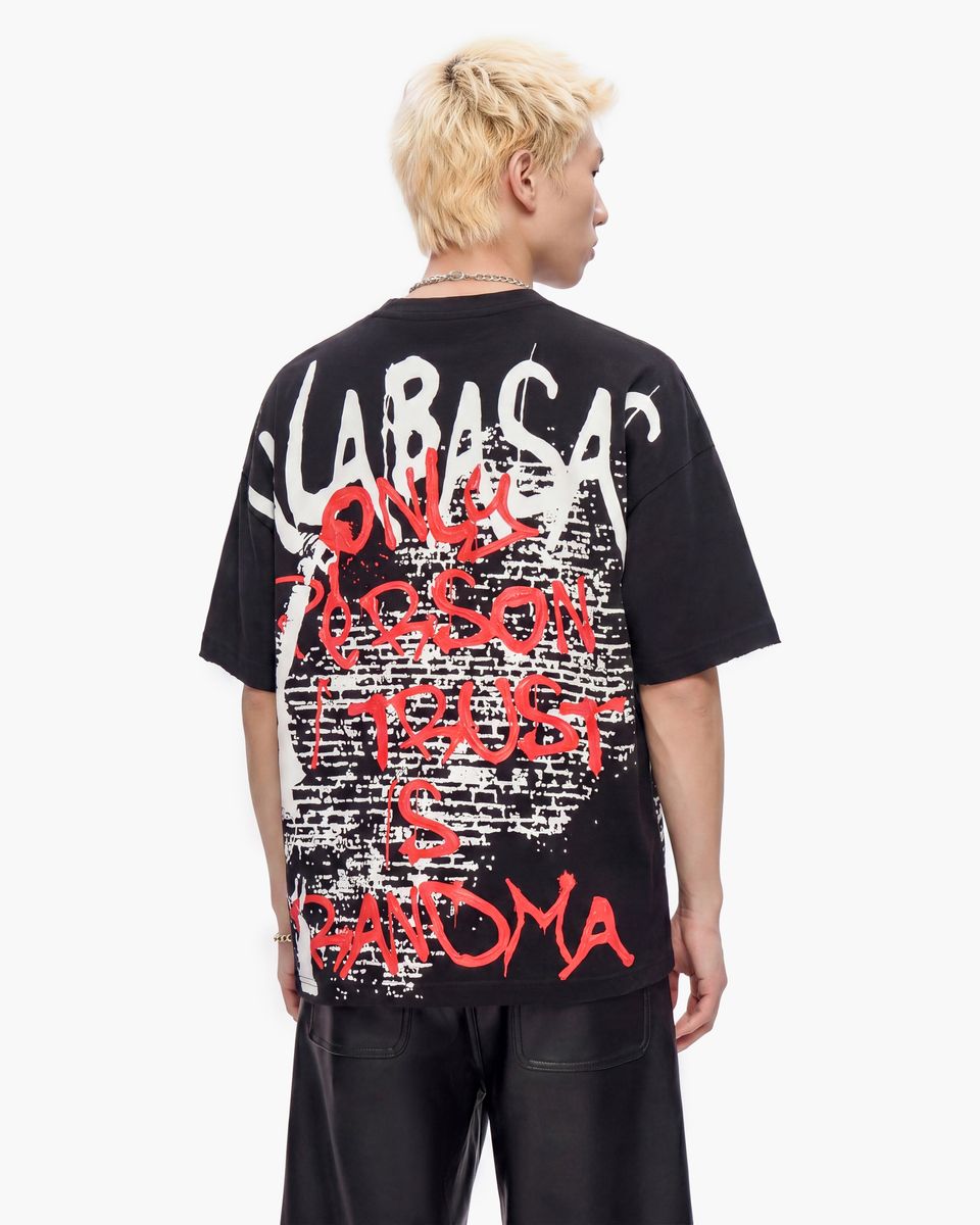 Granny Tee Black