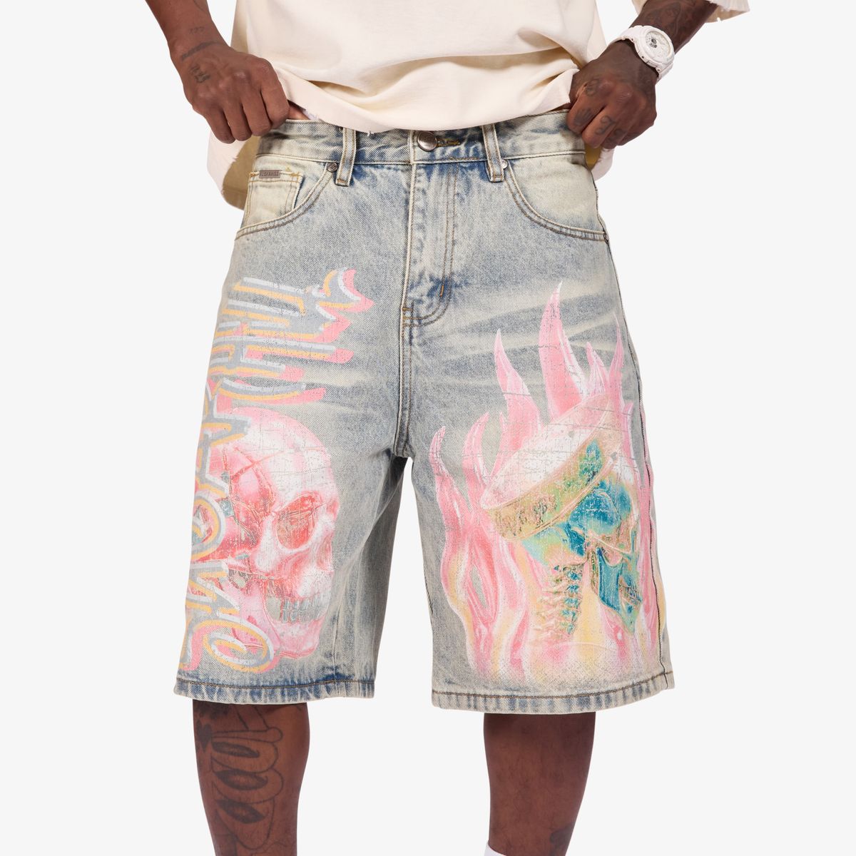 “HEATHEN” JORTS