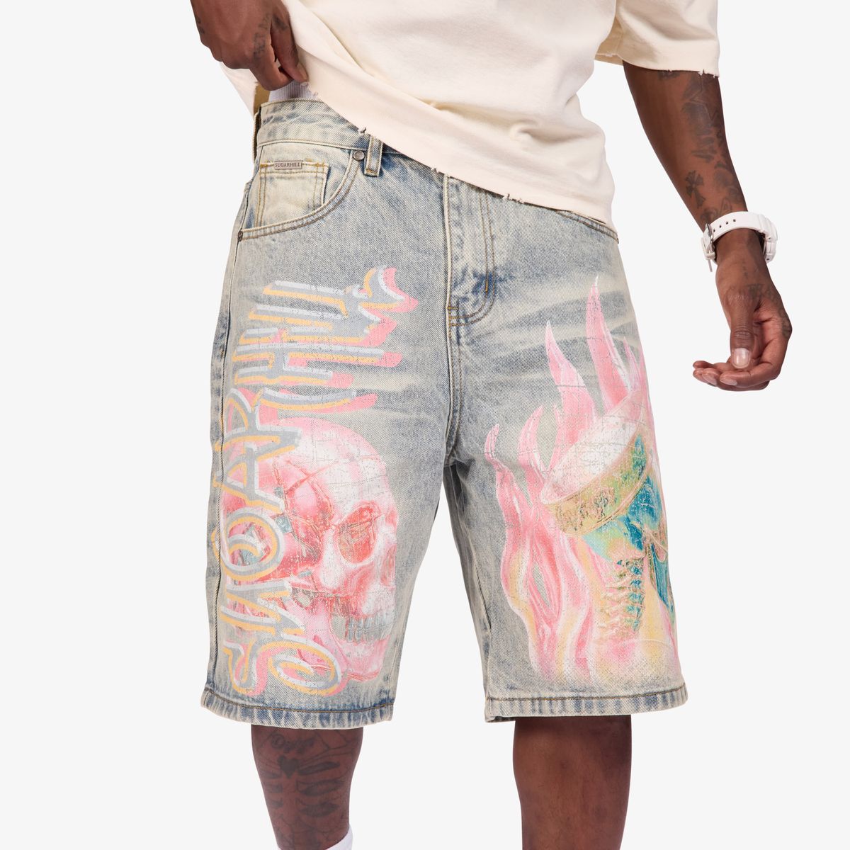 “HEATHEN” JORTS