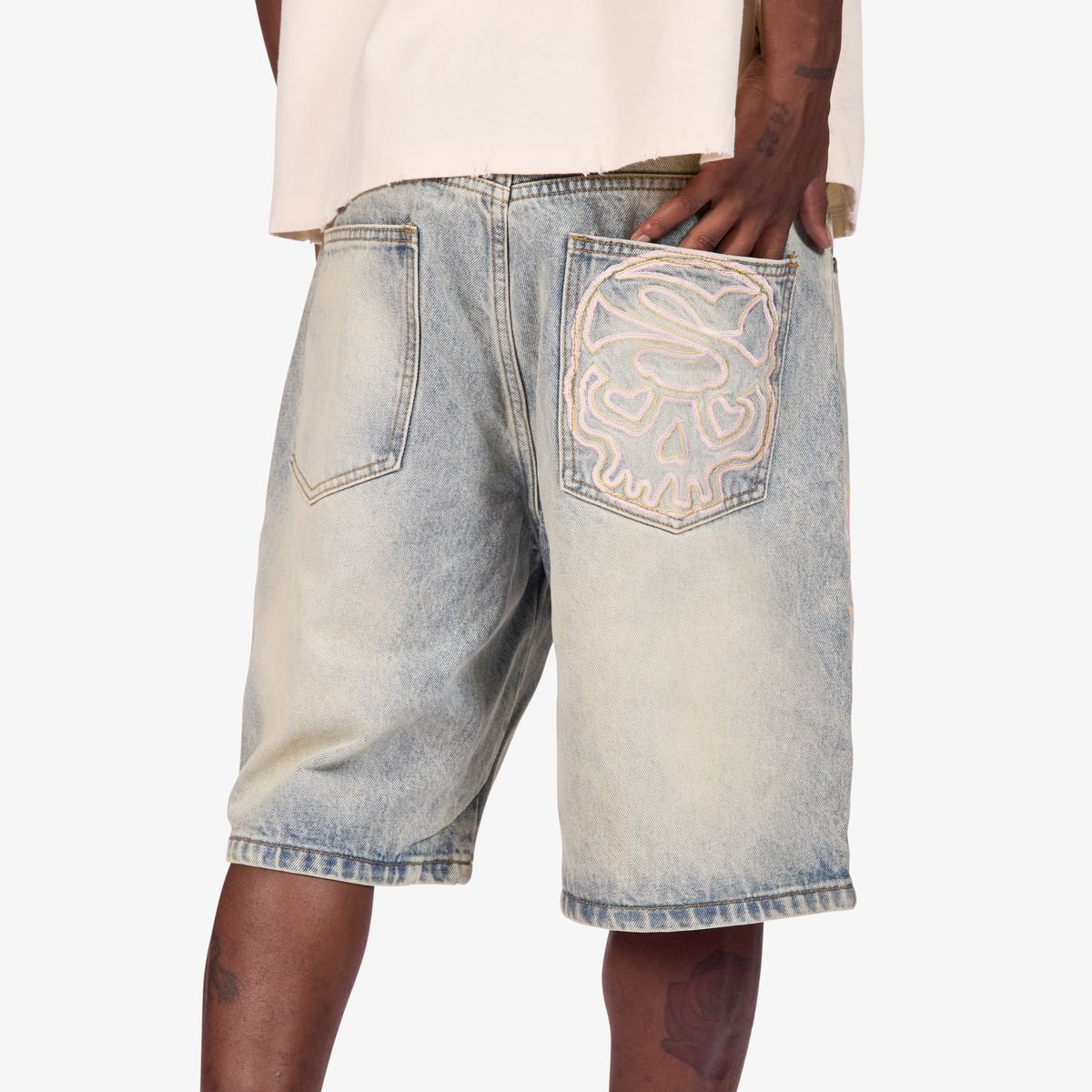 “HEATHEN” JORTS