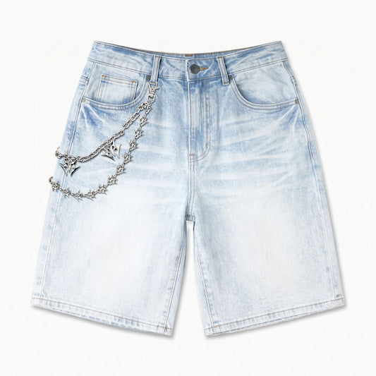 "IGLOO" DENIM SHORTS