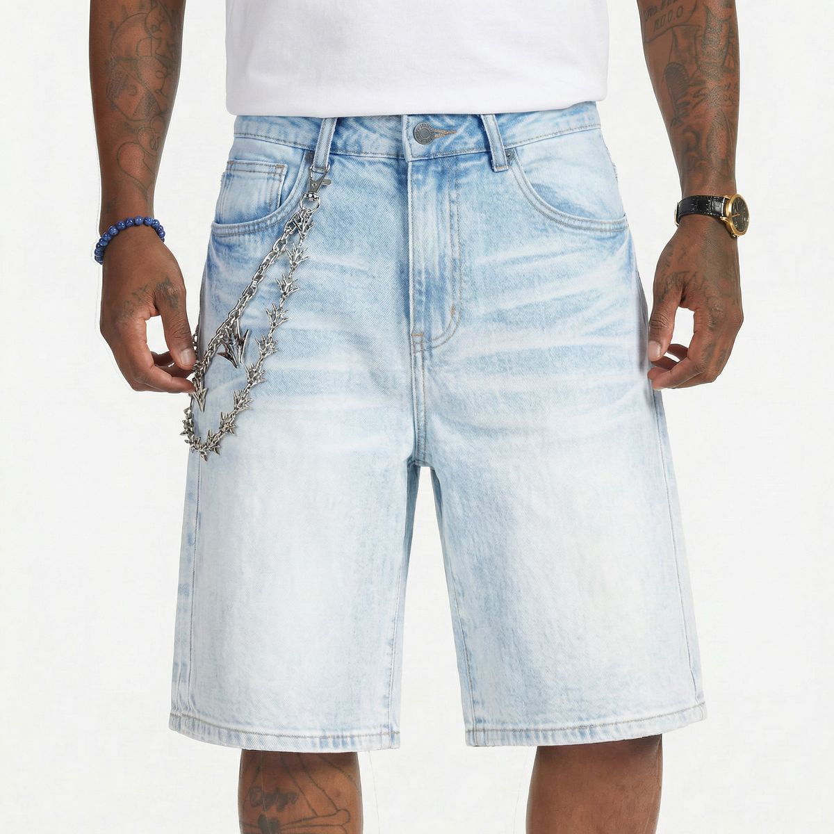 "IGLOO" DENIM SHORTS