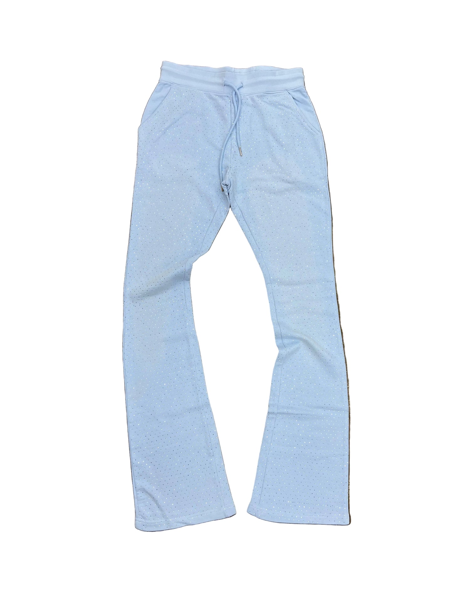 Focus Embezzled Stacked Joggers — back view