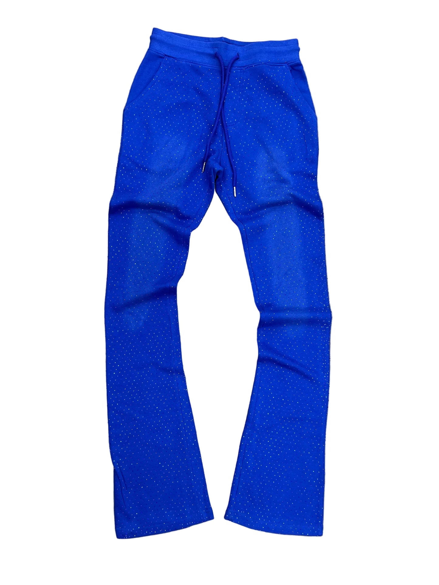 Focus Embezzled Stacked Joggers — back view