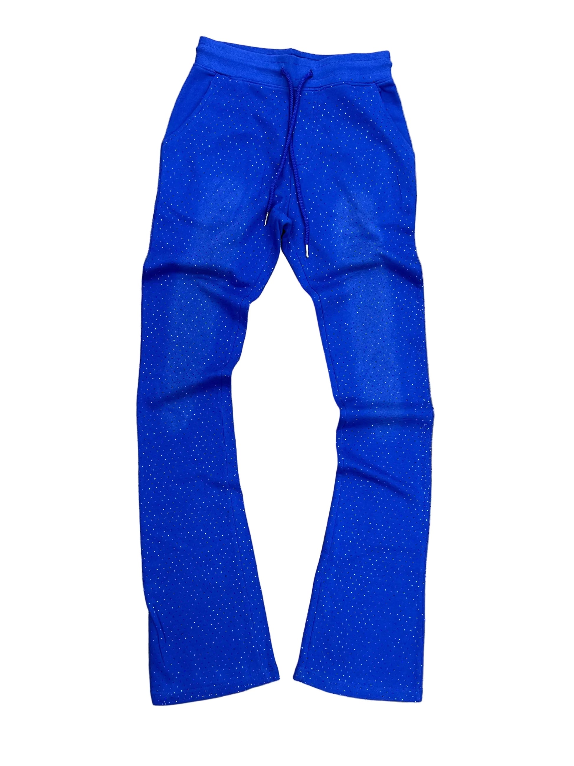 Focus Embezzled Stacked Joggers — back view