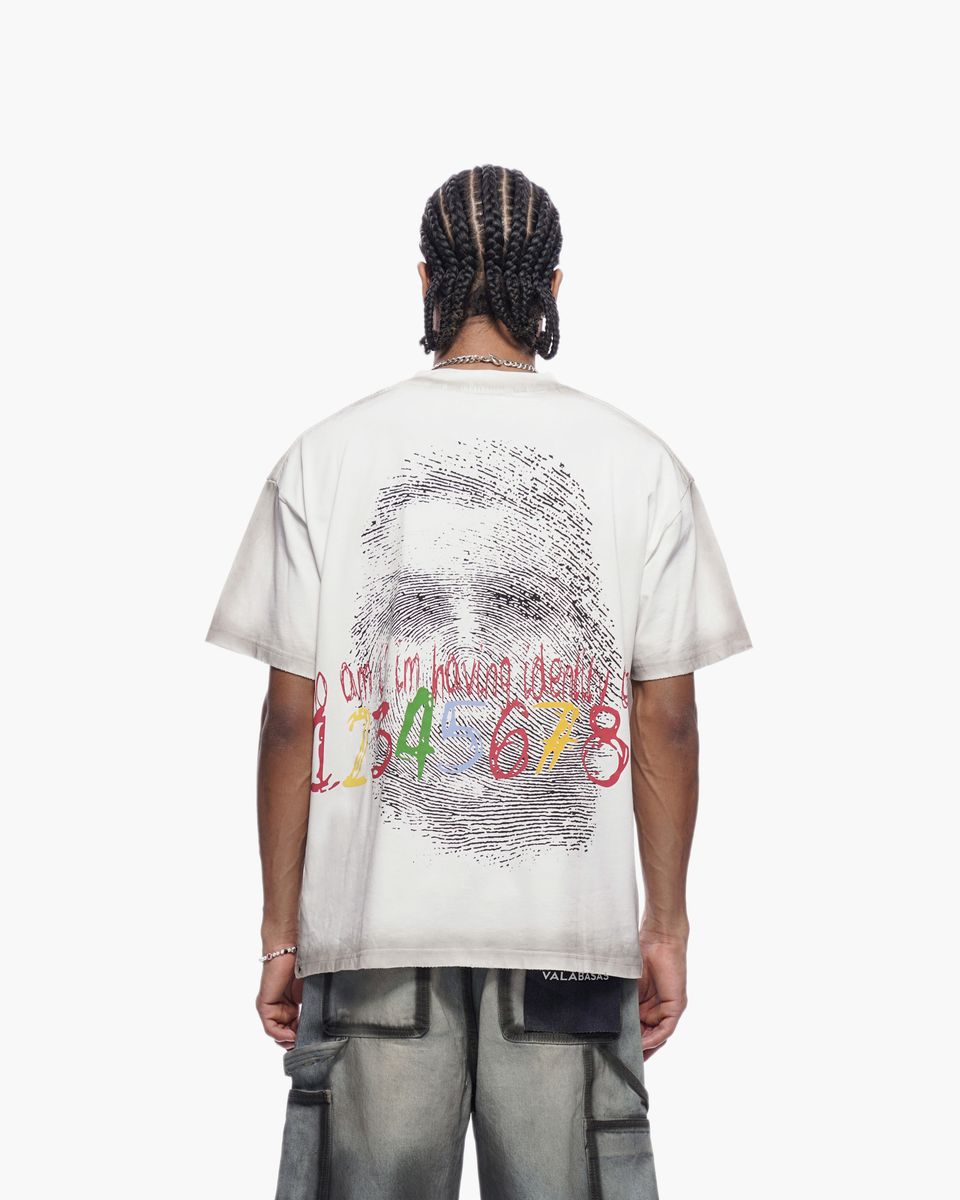 Valabasas Insane graphic tee, alternate angle, men's streetwear