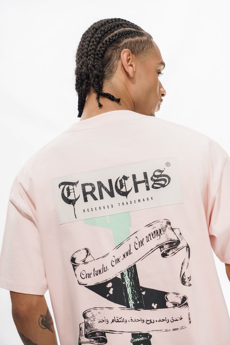 "Key To War" Light Pink