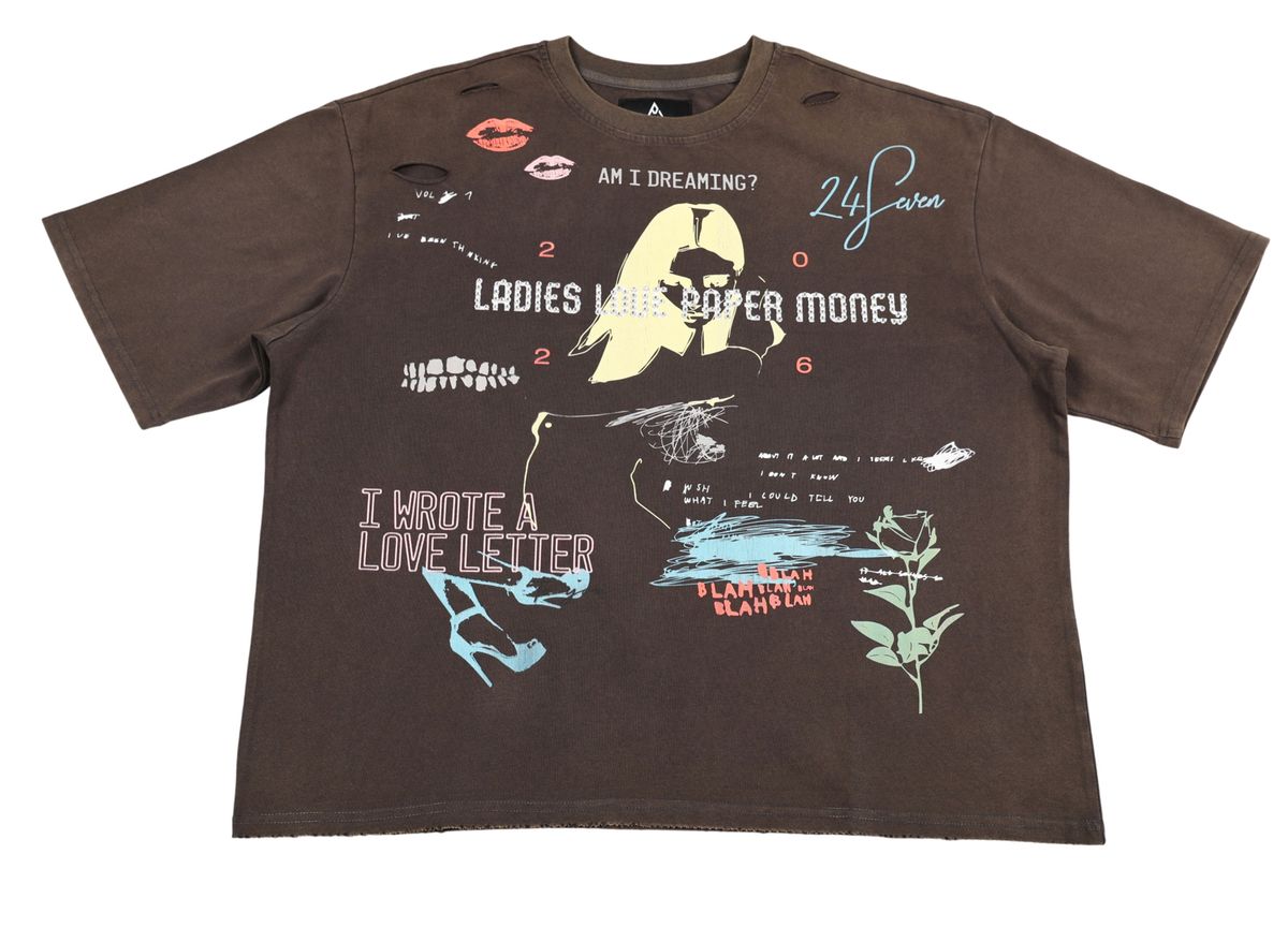 Paper Money Love Letter Tee - product image 1