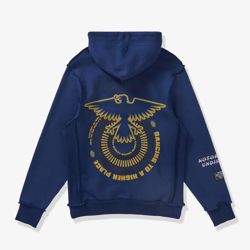 Gala Original Machine graphic hoodie, front view, men's streetwear