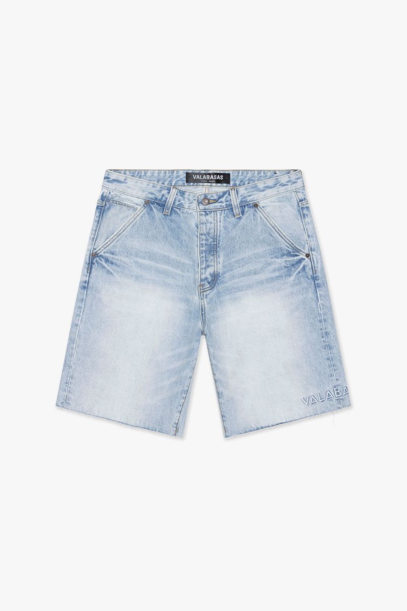 Valabasas Mr.Shorts-LT.WASH shorts, front view, men's streetwear