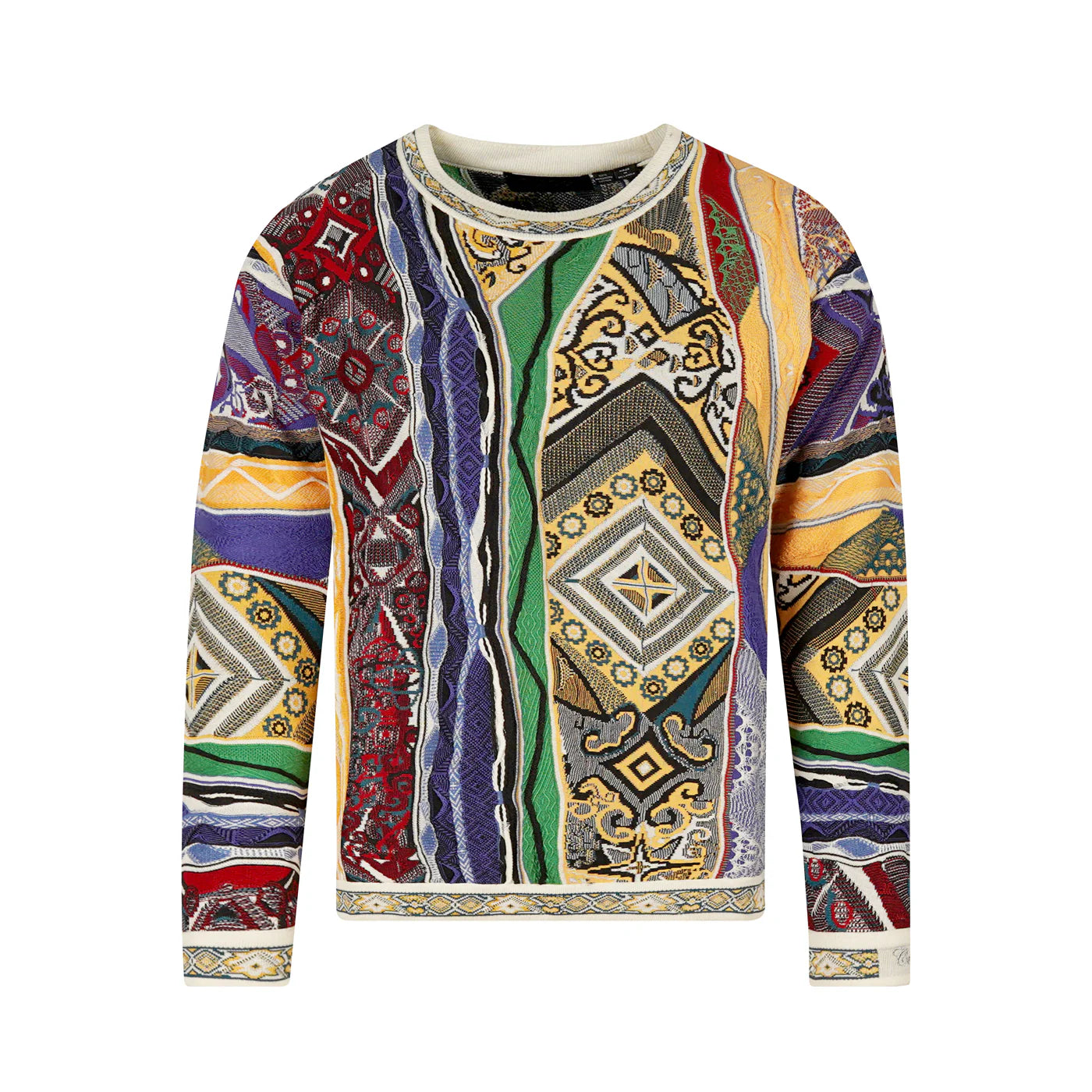 Coogi Og crewneck sweatshirt, front view, men's streetwear