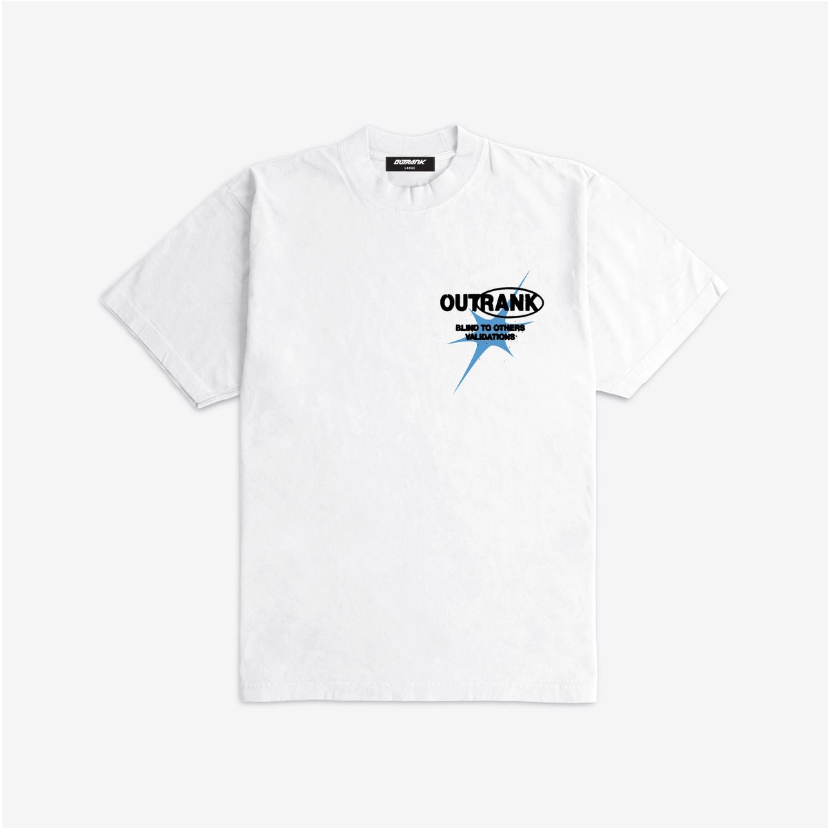 Blind to Others Validations Ultra Heavyweight T-Shirt — front view