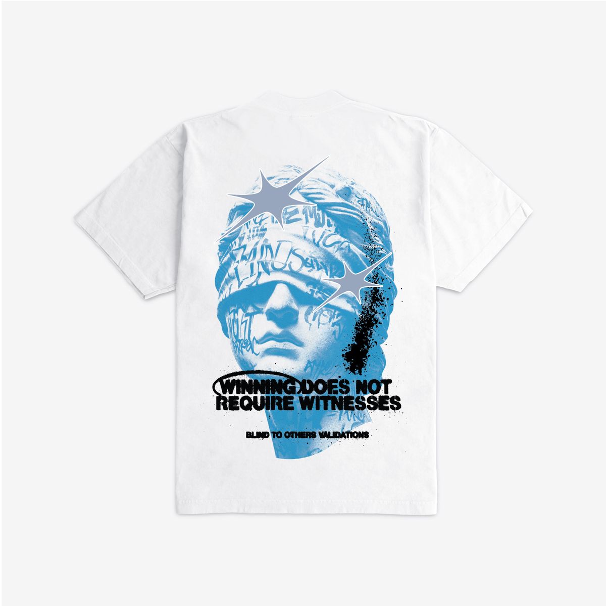 Blind to Others Validations Ultra Heavyweight T-Shirt — front view