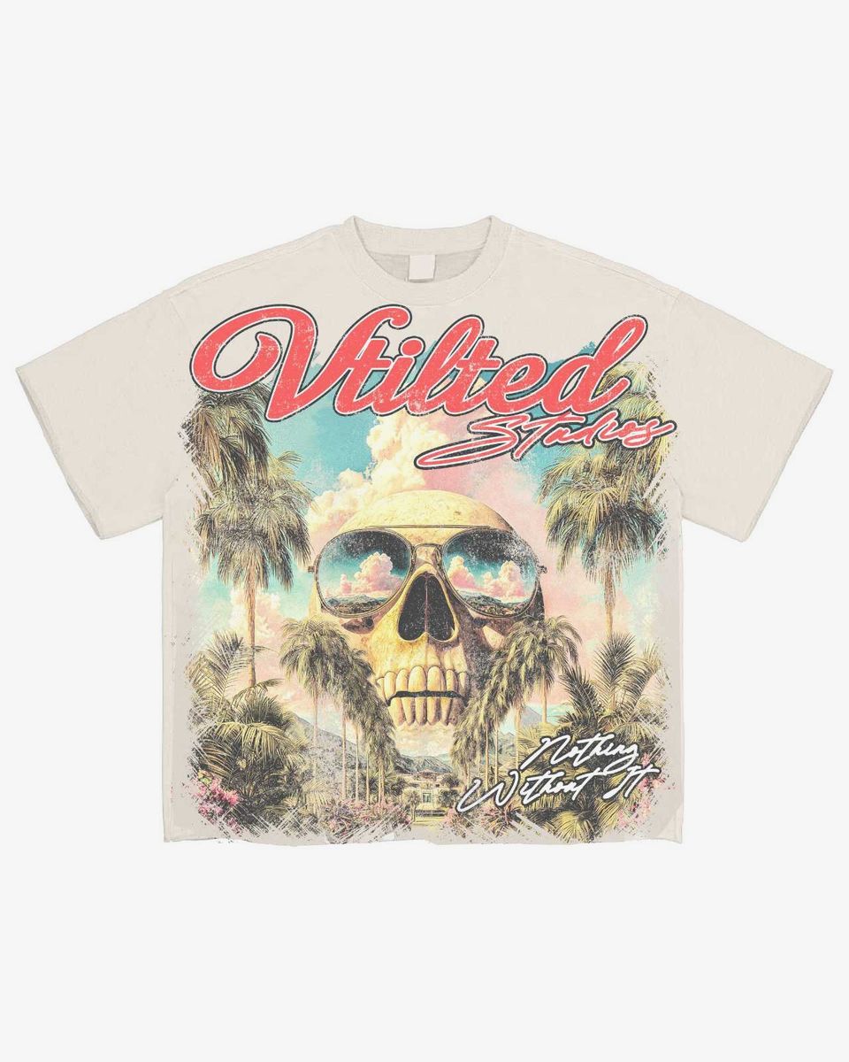 "PALMS" TEE