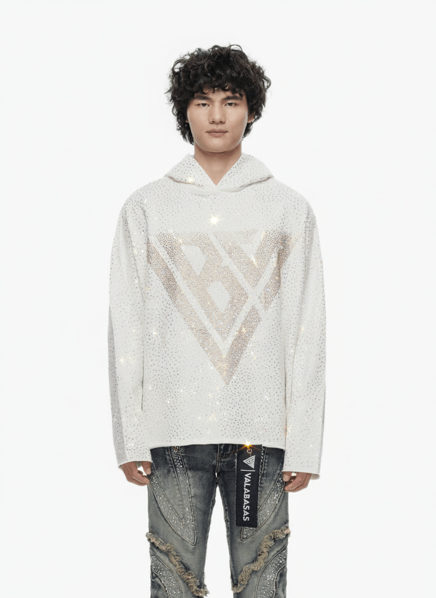 "Poppin" Rhinestone Pullover