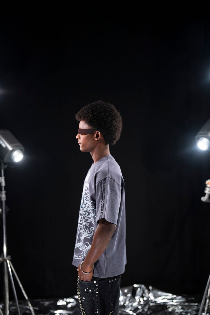 Purpose Grey Mens Tee — alternate angle