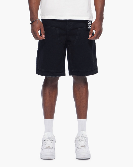 Anom Anom - Builder Shorts - Black — front view