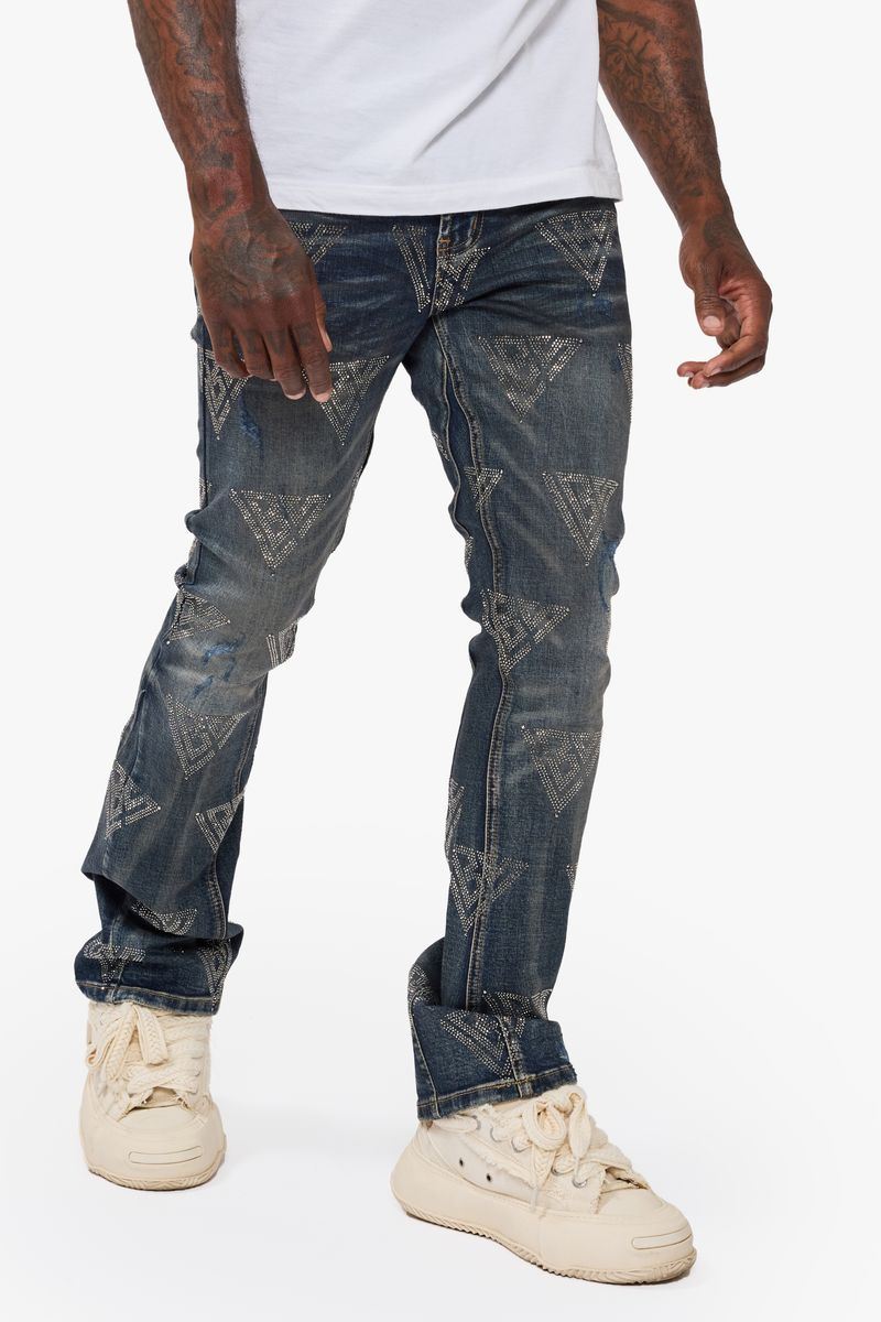 Valabasas Show Stacked Jeans — detail view