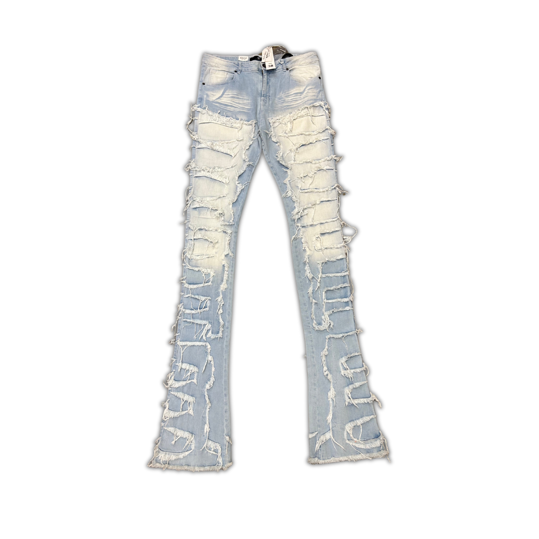 Focus Super stacked jeans, detail view, men's streetwear
