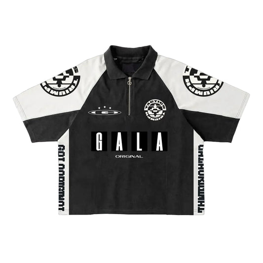 Gala Original Tactics polo shirt, front view, men's streetwear