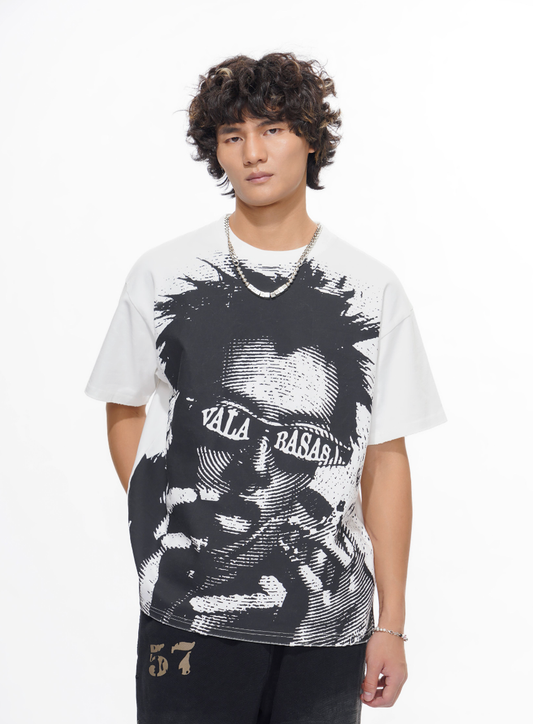 Valabasas Viral graphic tee, front view, men's streetwear