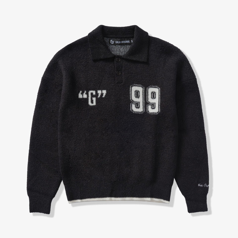 Gala Original M.O.B mohair sweater, front view, men's streetwear