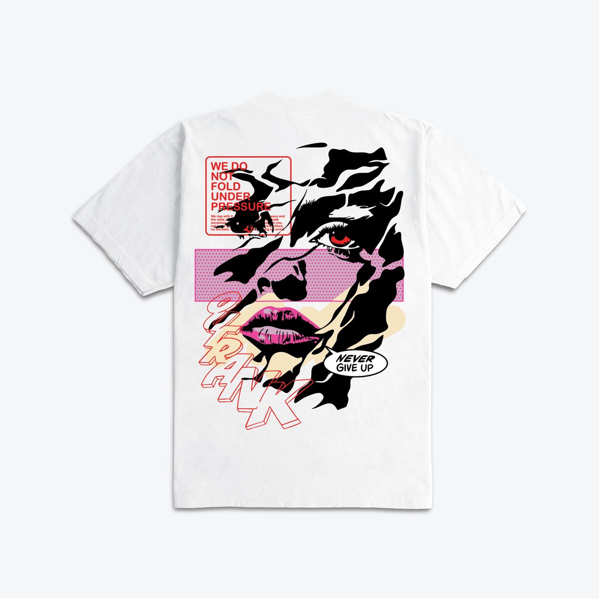 "We Do Not Fold" Tee