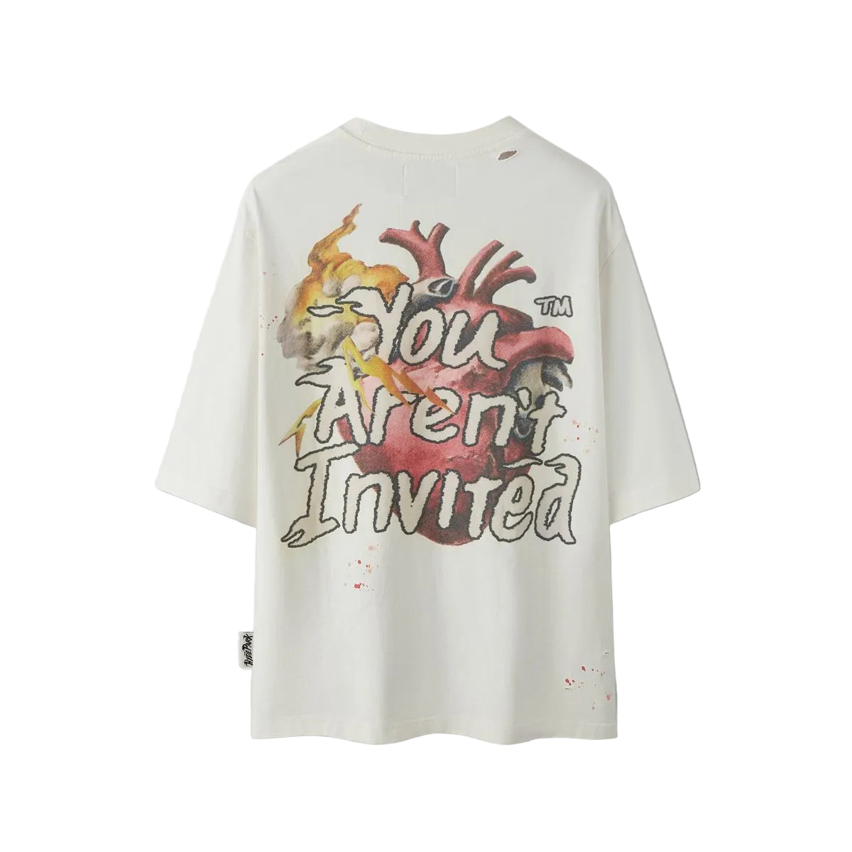 Hyde Park Yai Crayon graphic tee, alternate angle, men's streetwear