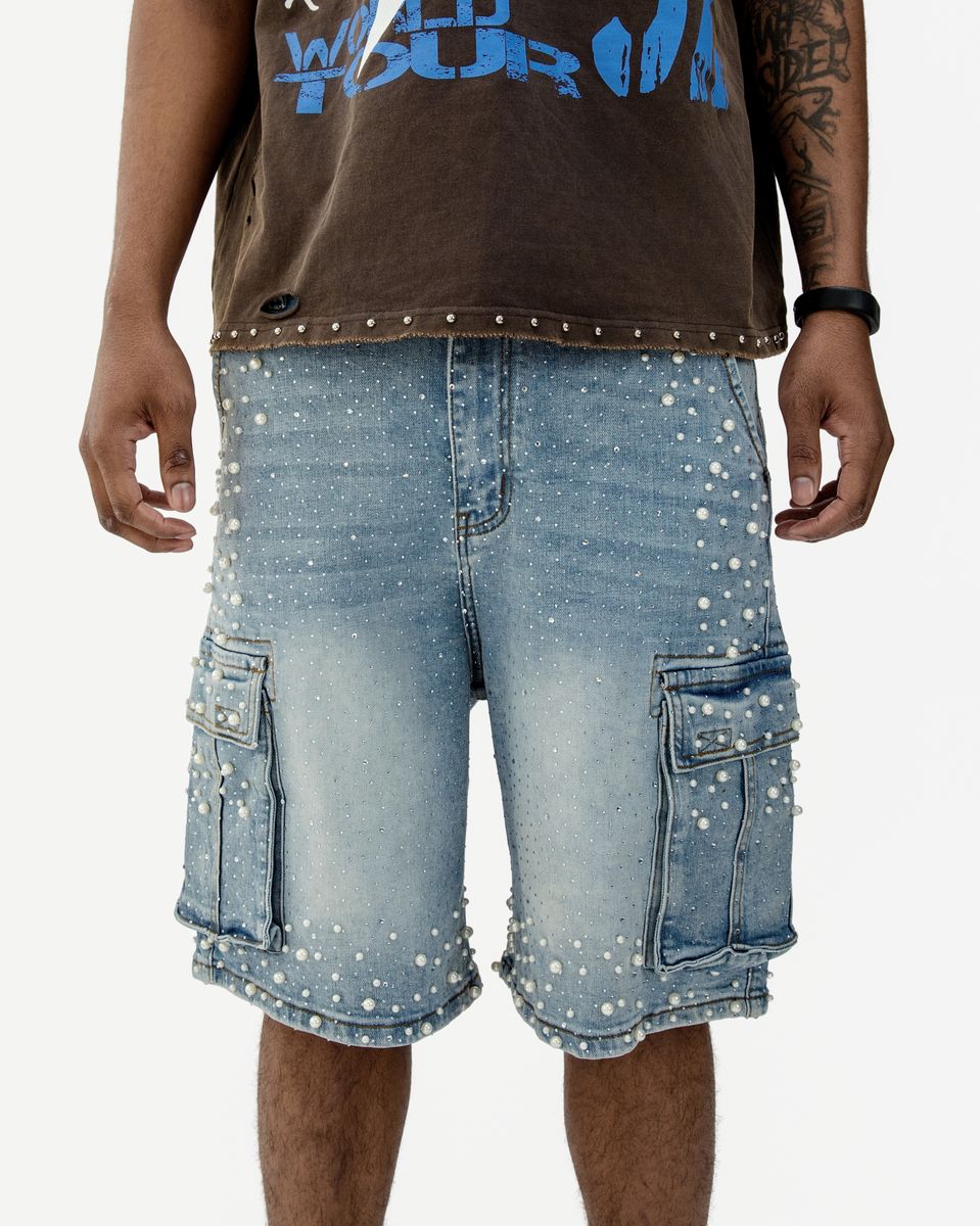 Paper Money Ice Pearl Shorts - product image 1