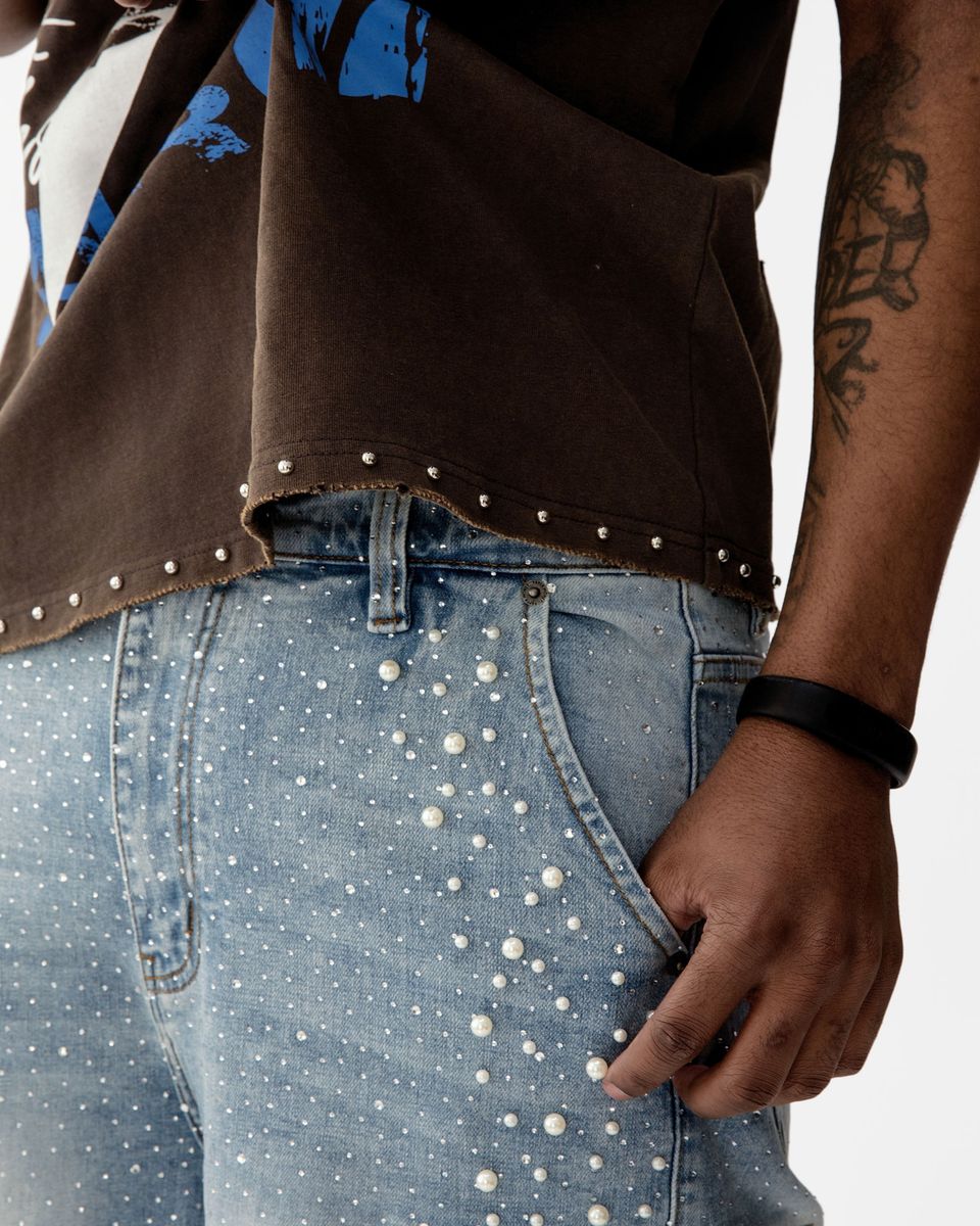 Paper Money Ice Pearl Shorts - product image 3