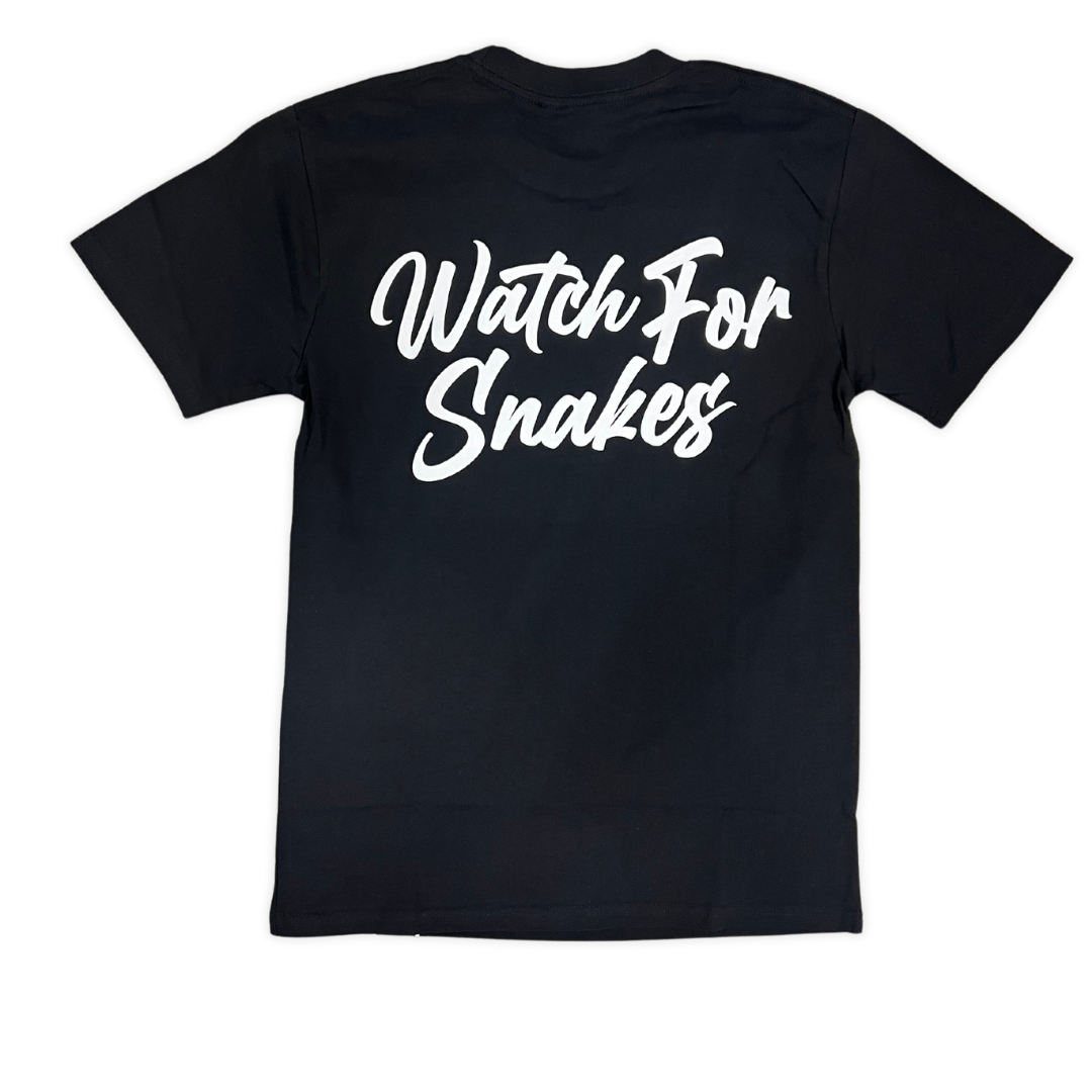 PG Apparel Snake Loyalty & Respect Heavyweight graphic tee, front view, men's streetwear